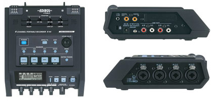 Edirol R-44 field recorder