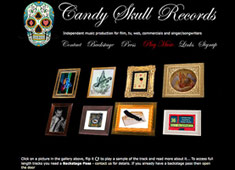 Candy Skull Records - Independent Music production for film, tv, web and singer/songwriters