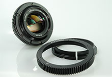 P+S Techniks clipgear focus rings for Nikon lenses