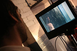 Risen by neil jones - 2nd unit filming in Wales production photo