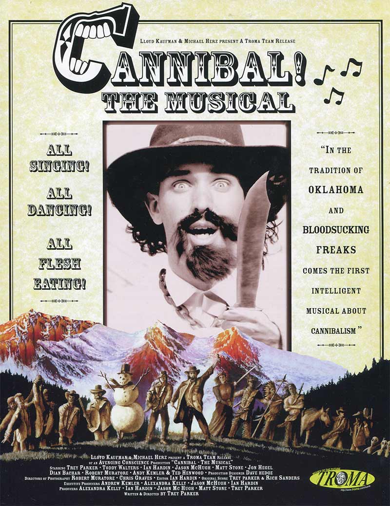 Cannibal The MusicalRemaster Artwork for the booklet insode the Blu-ray