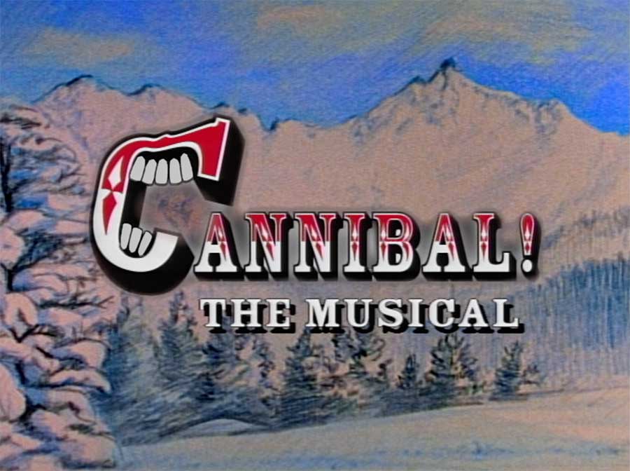 Cannibal! The Musical title screen after restoration