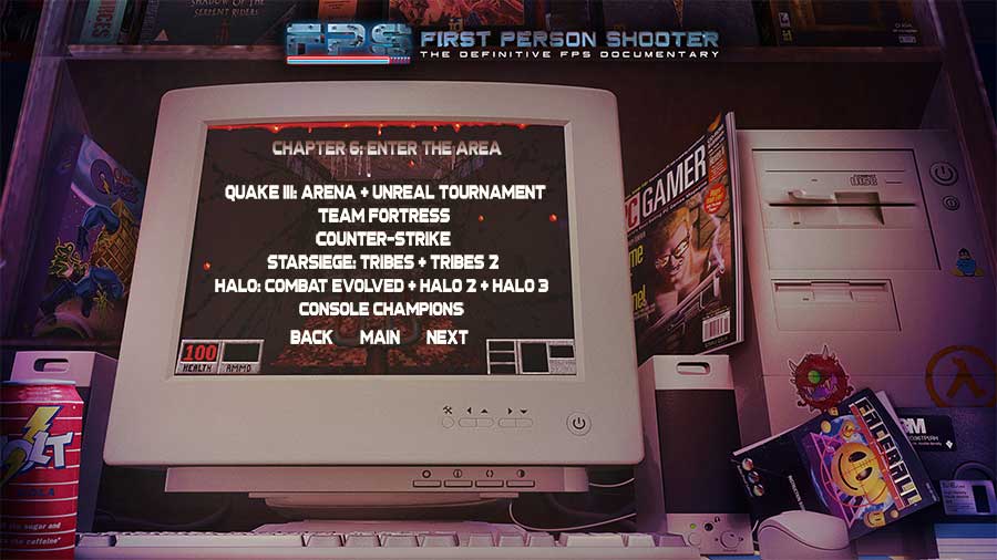 FPS Blu-ray Chapter menu example image