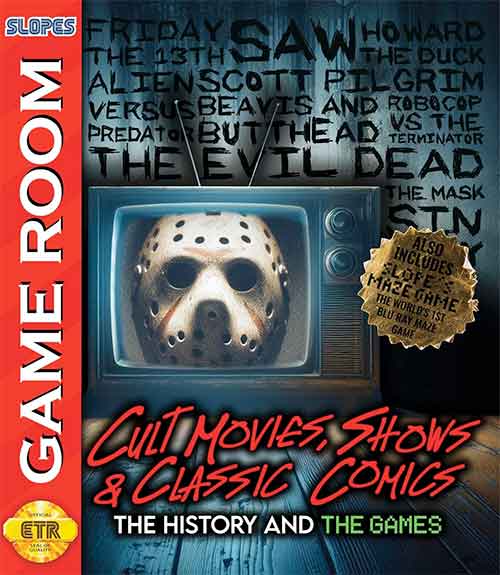 Classic Shows, Cult movies, Games History Bluray box Slopes game Room