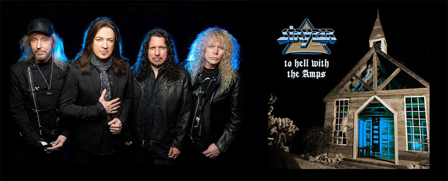 Stryper band members and Bluray cover artwork