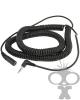  Coiled mini jack stereo cable extension for headphones 