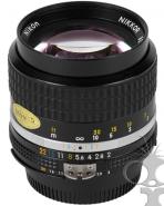  Nikon 085mm f2.0 Manual Focus Prime Lens with Cine Gear Canon-EF 