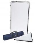 Manfrotto Skylite Rapid Medium Kit 1x2m Reflector Diffuser Manfrotto Skylite Rapid Medium Kit 1x2m Reflector Diffuser